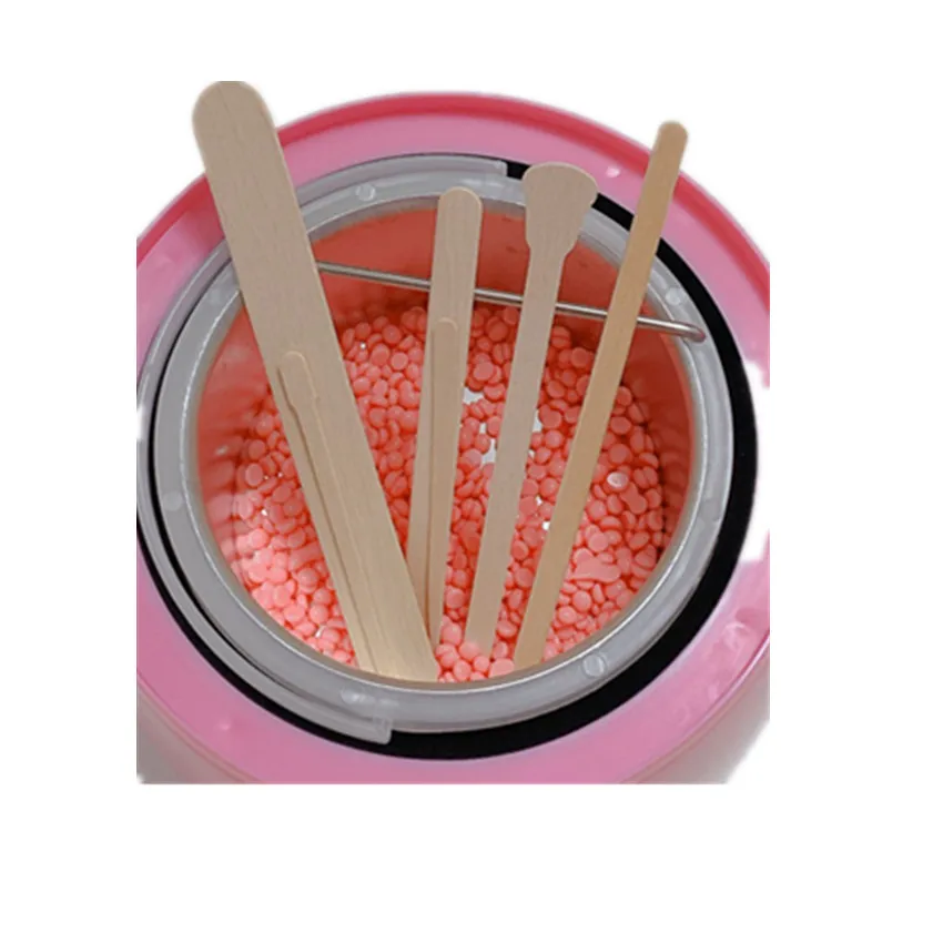 50pcs Woman Wooden Body Hair Removal Sticks Wax Waxing Disposable Sticks Beauty Toiletry Kits Wood Tongue Depressor Spatula