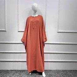 Hot Selling Modest Dresses Abaya Dress Islamic Eid Muslim Women Long Sleeve Maxi Muslim Prayer Dress