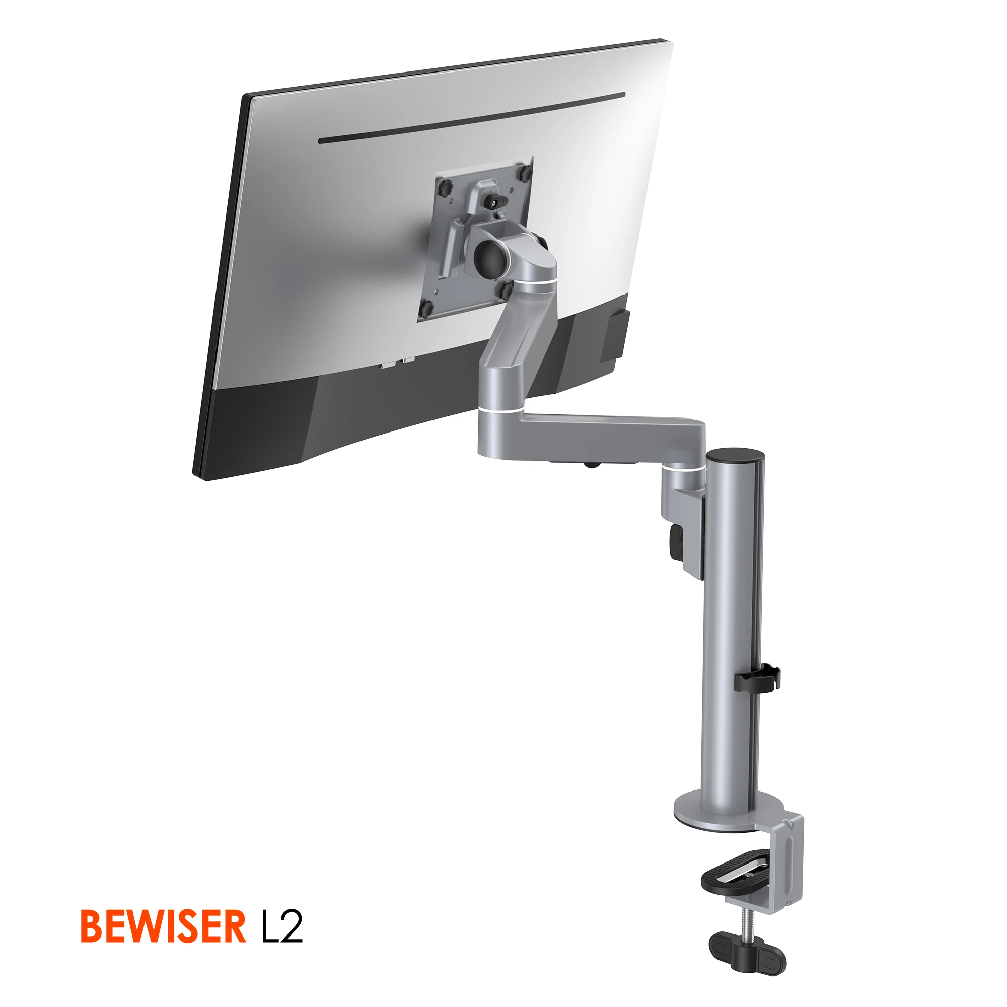 Flexible monitor arm Dual lcd monitor arm LCD monitor swing arm (BEWISER L202S)