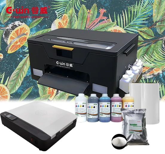 Gwin X300 A3 XP600 DTF Film Printer Impresora T-Shirt Printing Roll Digital Textile Printing 300mm Print T-Shirt Textile