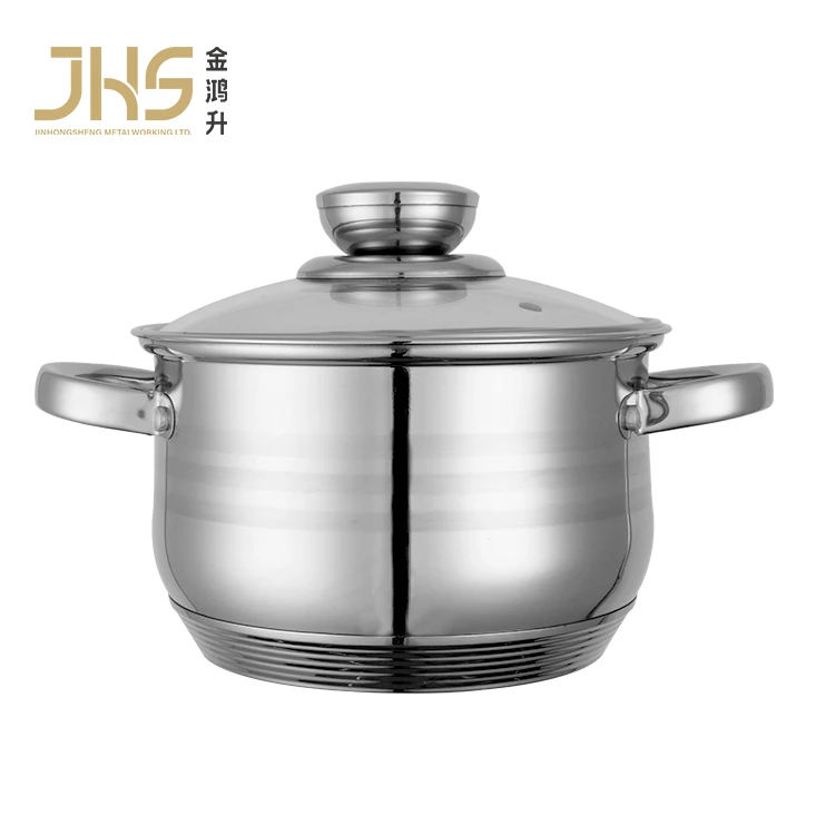 Royal casserole pot factory price topf clay pots for cooking cookware ollas acero inoxidable