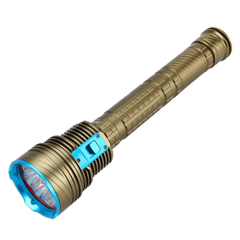 Powerful 10W XML2 T6 LED Underwater Flashlight High 3000Lumens LED Diving Torch