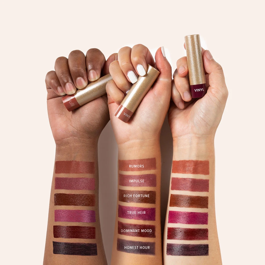 Wholesale High-shine Vegan Weightless Ultra-pigmented Satin Lipstick