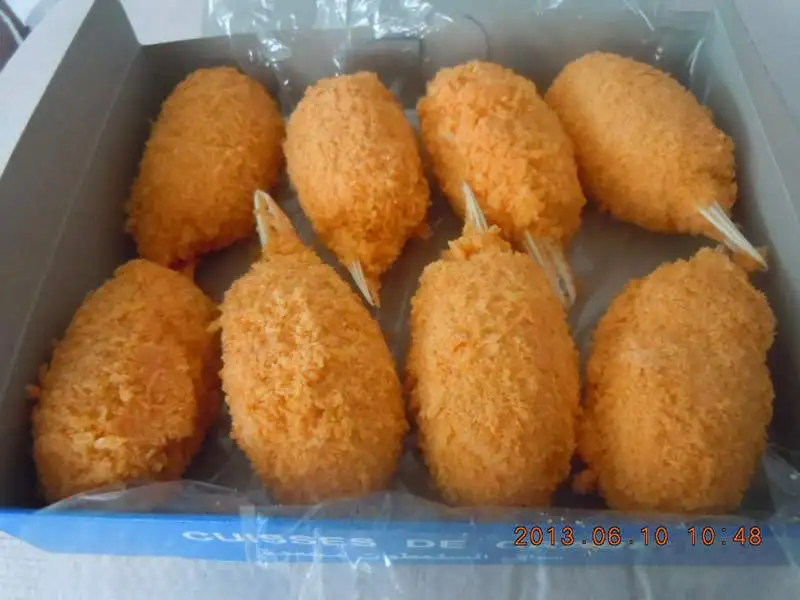 HIgh quality surimi breaded crab claws/surimi crab claw