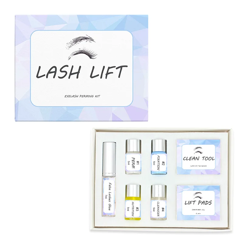 Luxury Lashlift Perming Kit Eyelash Brow Perm Kit Eyebrow Perming Lash lift Set Wholesale Private Logo