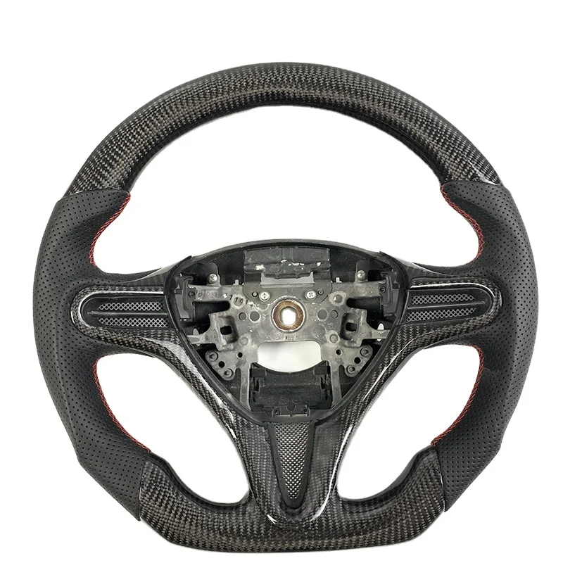 Автомобильный руль из углеродного волокна для Honda Fit GD6 GD8 GE GK5 GR9