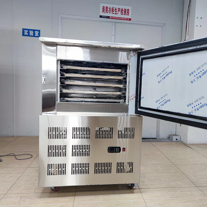 Быстрая морозильная камера небольшая для взрывного мяса 100 кг рыбы и