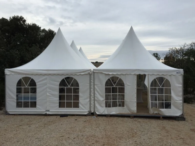 Beautiful 5x5m entrance canopy large wedding outdoor garden 6x6 3x3 party events 10x10 gazebo pagoda tents for event