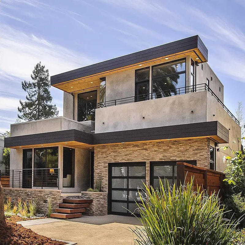 4 bedroom  modern bespoke design casa villa casa ligero prefsbricada villa marco villa construction en acier with pool