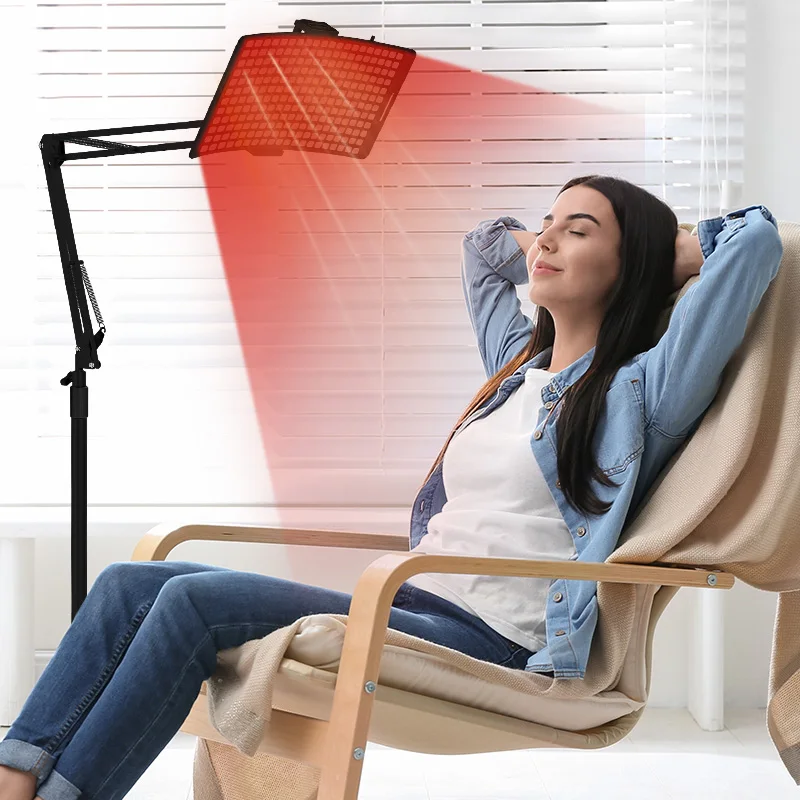 Household high quality spa facial equipment skin rejuvenation pdt led face light therapy machine red Light infrared therapy