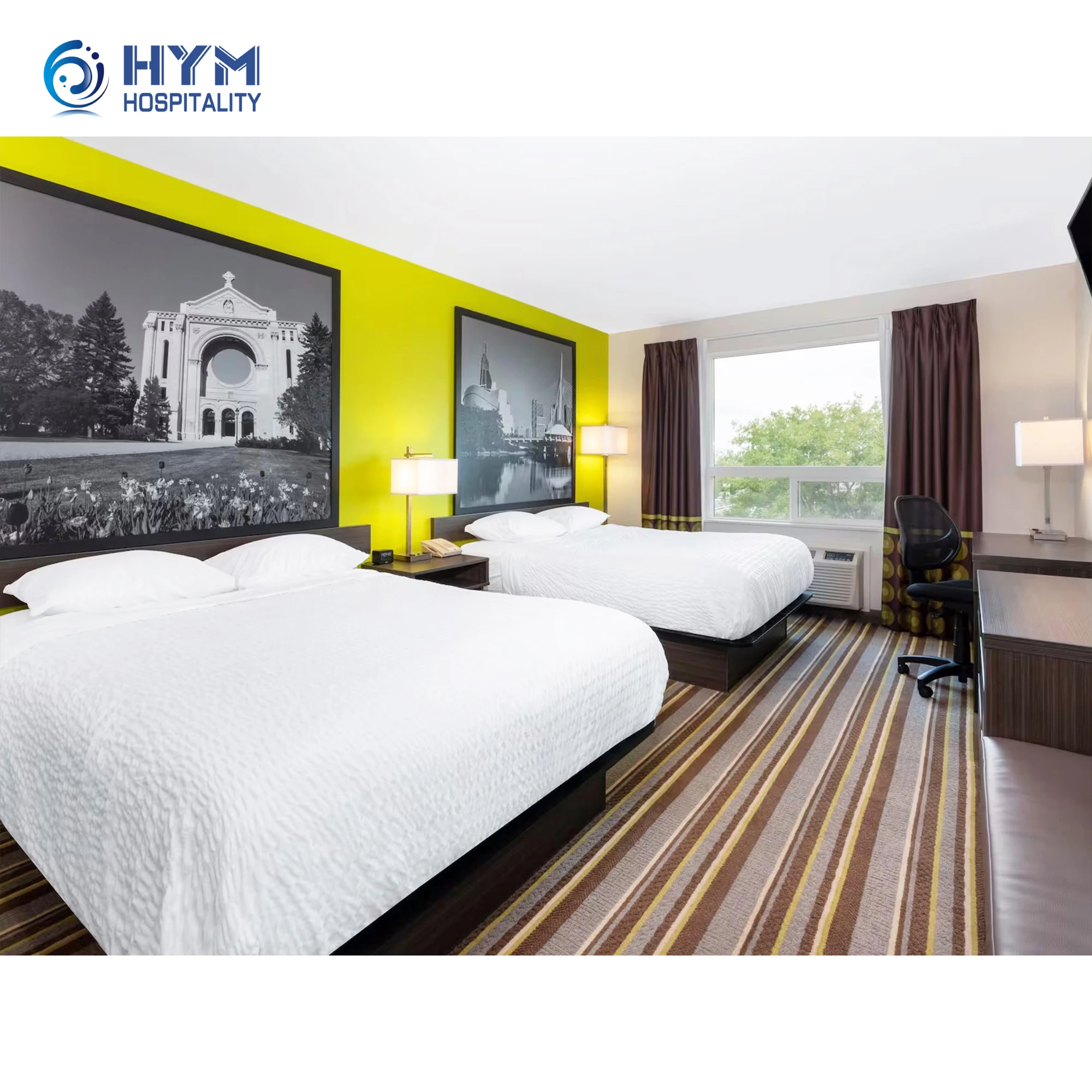 Новый Супер 8 дизайн от wyndham гостиничная мебель поставщик гостиничной мебели наборы для спальни