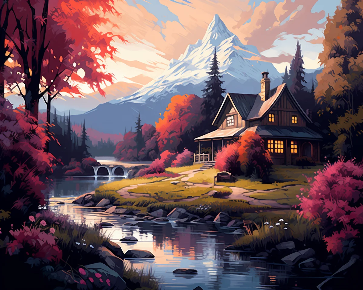 ORFON Fujian yiwu craft kits paint by number 40X50 photo custom christian art home decor paintings