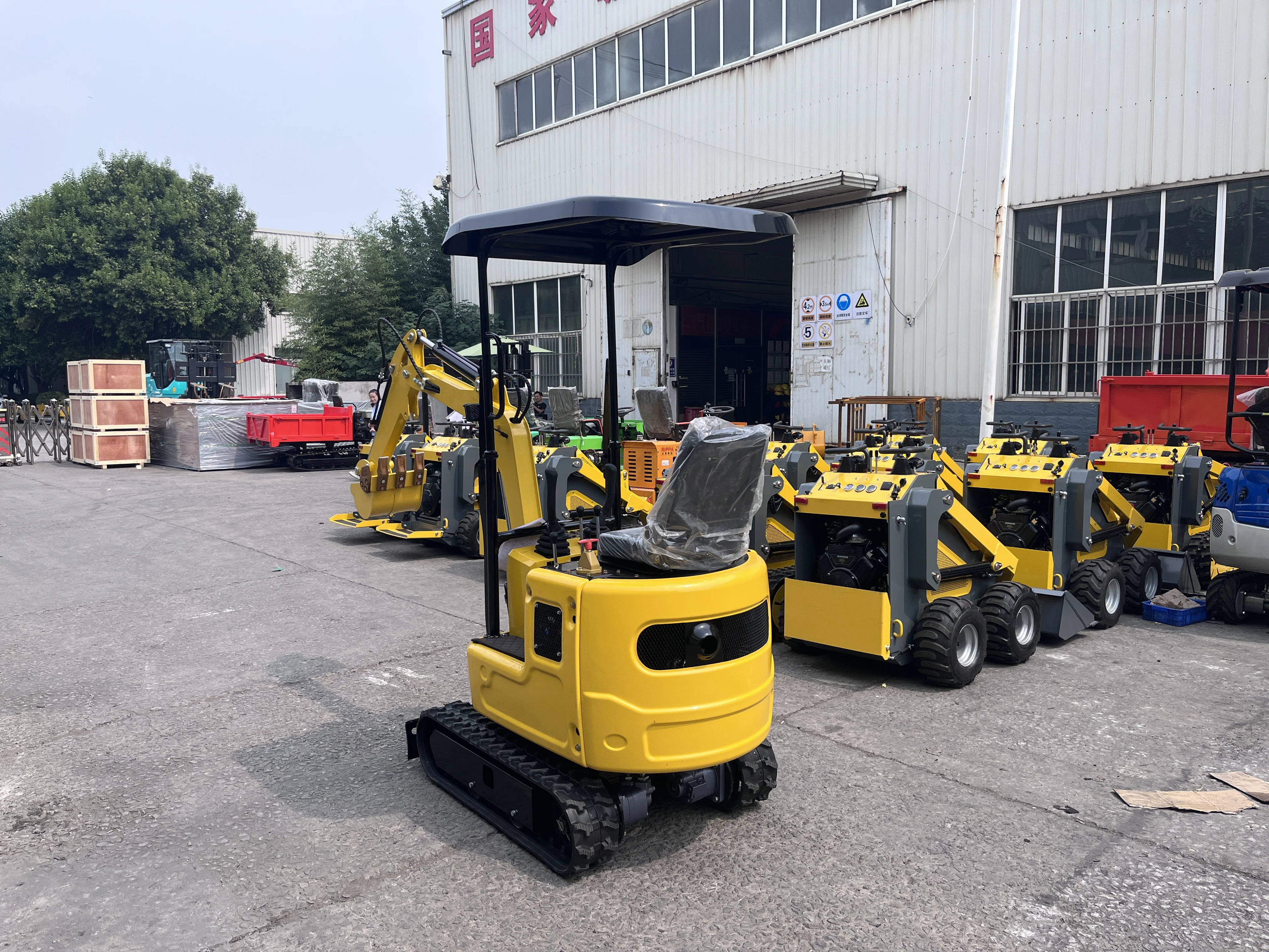 CE EPA EUROV Wholesale 1/2/3 Ton Small Digger Compact Mini Excavator for Farm Garden Use