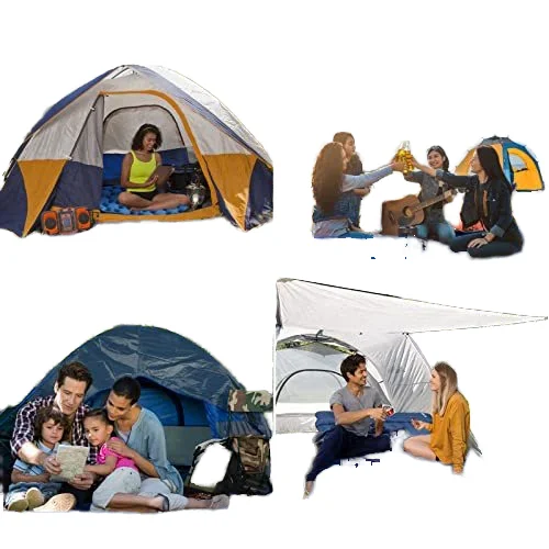 OEM Ultralight Inflatable Camping Sleeping Pad Compact Nylon Mat with Built-in Foot Pump for Hiking