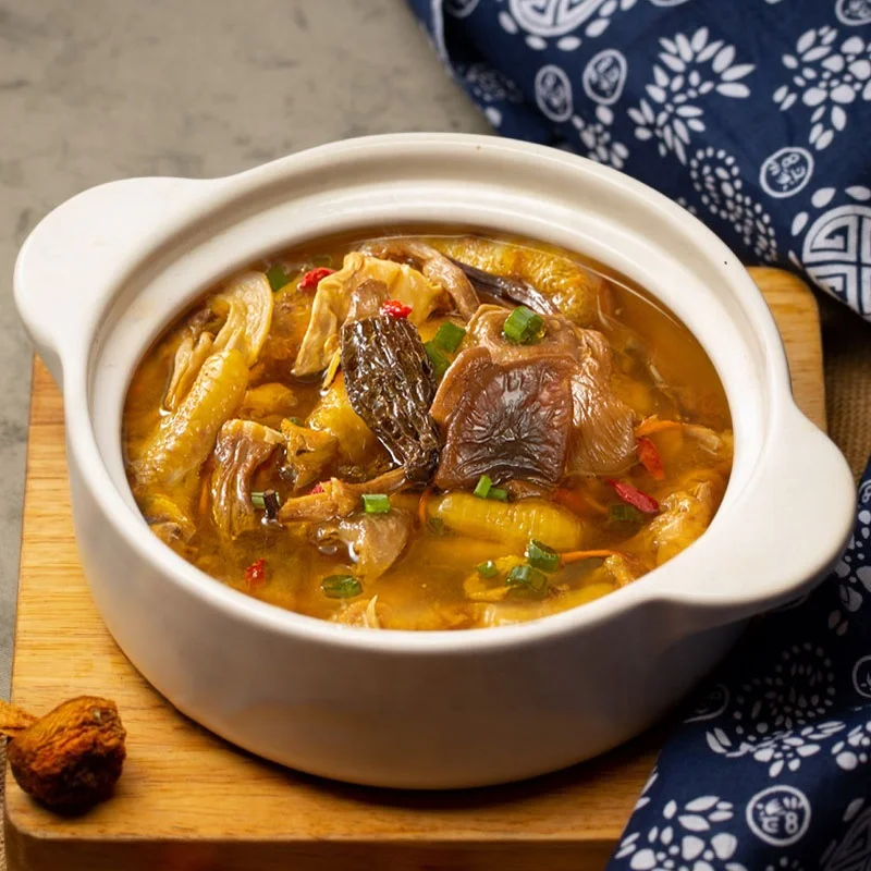 Tianchu 238g Wholesale Kitchen Seasonings Halal Hotpot Condiment Mushroom Soup Base Mixed Spices Condiments