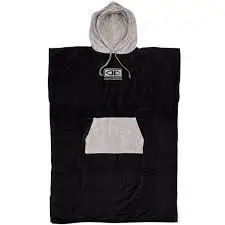 
cotton poncho hoody towel custom embroidered surf poncho bathrobe 