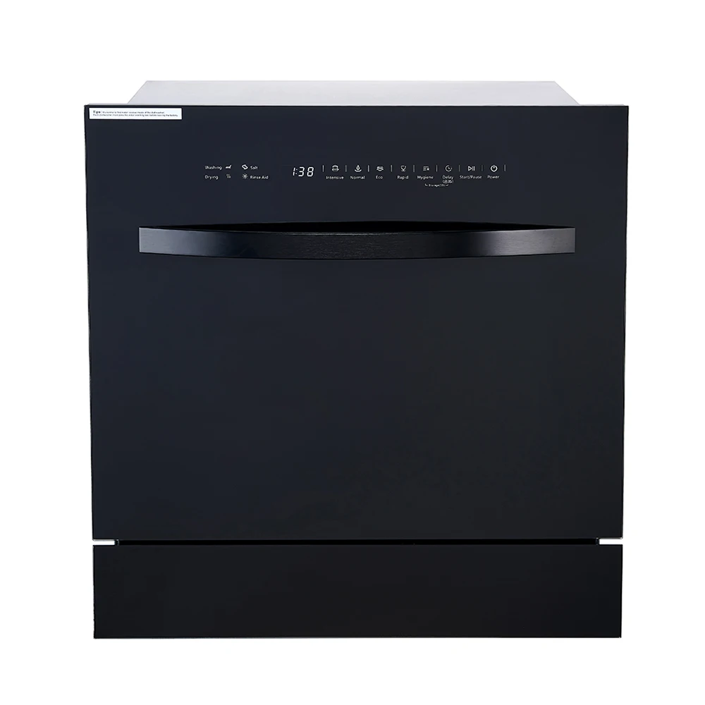 OEM ODM Fully Automatic Soft Touch Key Control Freestanding Built-in Dishwasher Dual-Use Sterilizer Dryer Bowl Brushing Machine