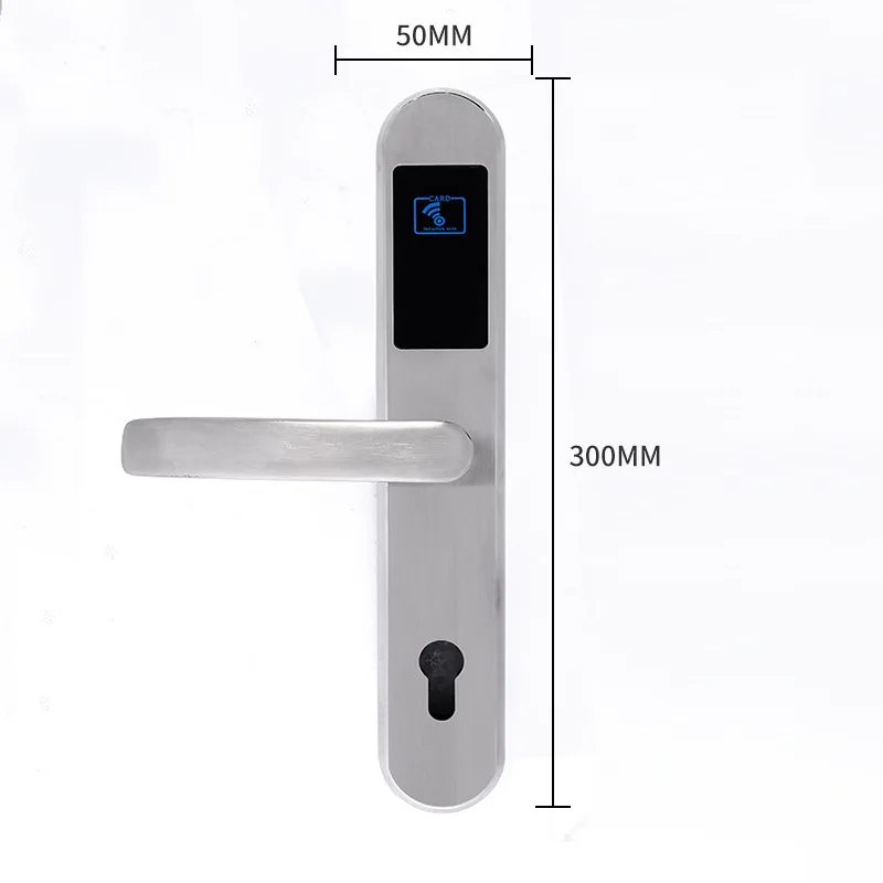 YOHEEN Europe Mortise Stainless Steel Electronic Intelligent RFID Card Hotel Door Lock System