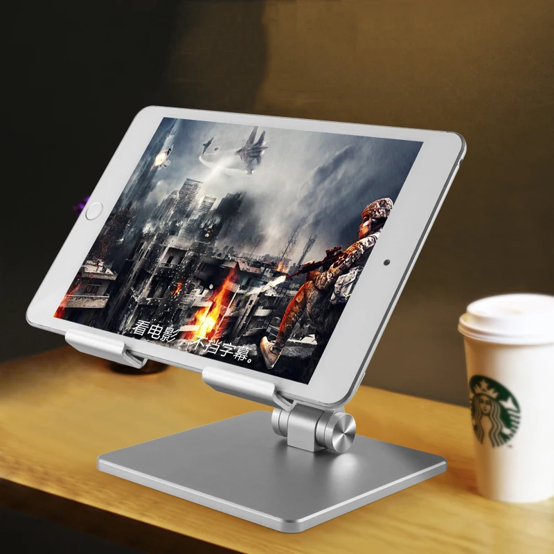 
Adjustable Desktop Aluminium Alloy Tablet Stand Holder for For iPad Pro 12.9 11 10.2 Air Mini Universal Tablet Mount 