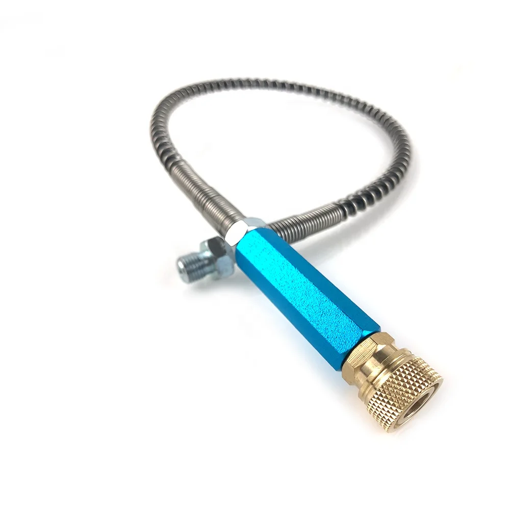 High pressure hose 63Mpa/9000PSI 8mm Quick Connector for PCP Hand Pump M10*1 with 2x female connector