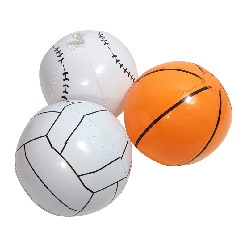 Summer Beach Ball PVC Inflatable Pool Toy Balls Customized Logo Small Beach Ball