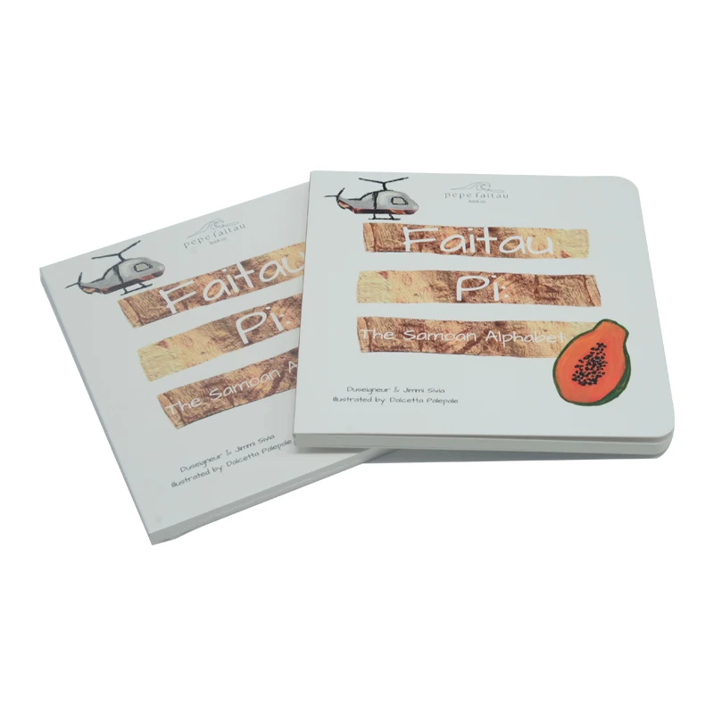 Guangdong Supplier Custom Design Children Story Cardboard Kids Education Board Book Eco-friendly Offset Printing Film Lamination