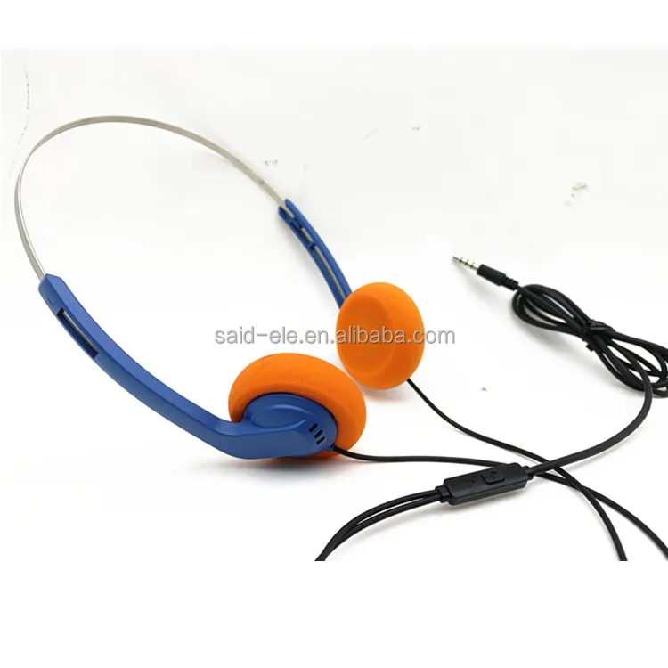 Congress rental light weight headset Neckband headphone interpretation conference clip on earphone