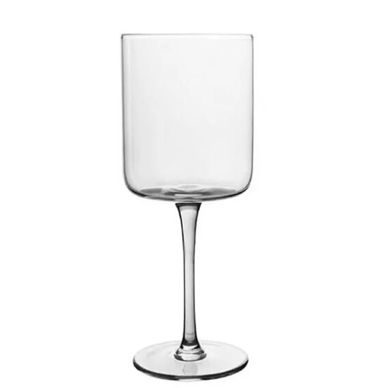 Modern glassware crystal glass straight square wine glasses Slim lightweight wine glasses Craft beer white wine Champagne glass