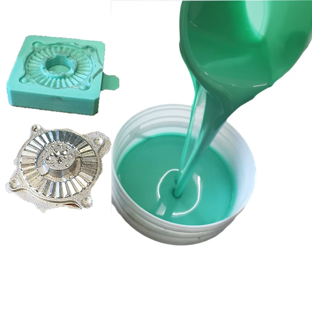 RTV-2 platinum cure silicone rubber for low melt metals moulds making