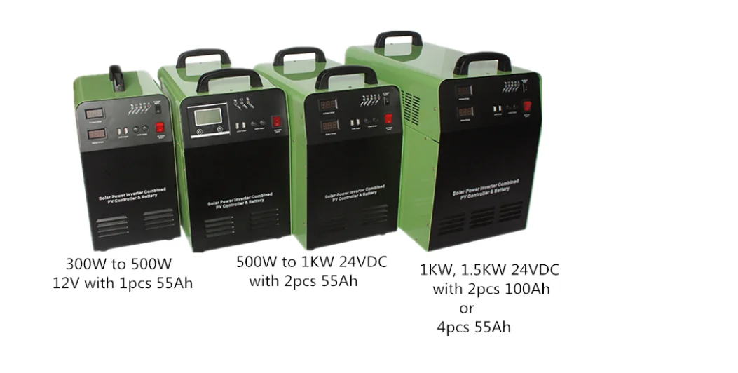 Solar Off-grid system 300W 500W 1000W portable solar system home use all in one solar panel system