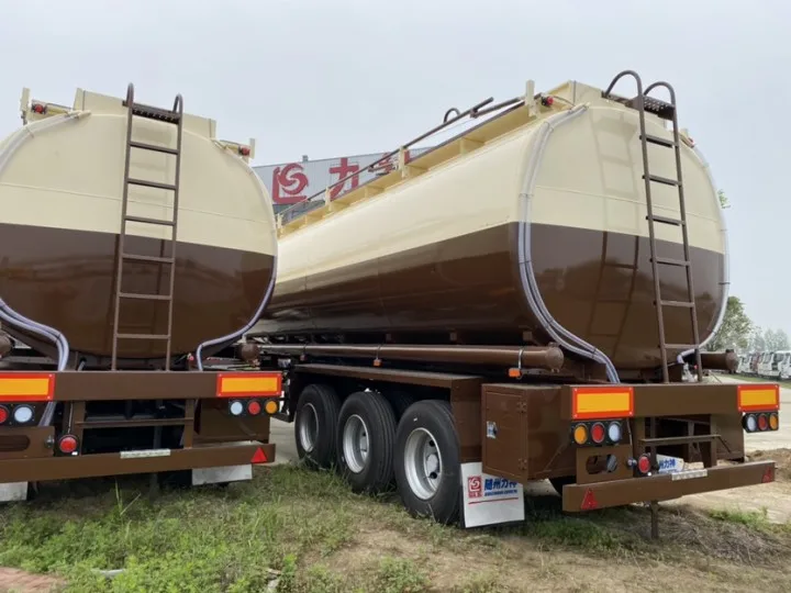 Высокое качество КИСЛОТЫ ТАНКЕР 300bbl емкость 80т полный вес нагрузки 3 отделения специально для
