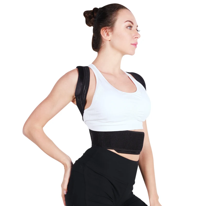 Support Strips to Strengthen Molding Breathable Pressure Band Adjustable Cushion Back Belt Lumbar Support