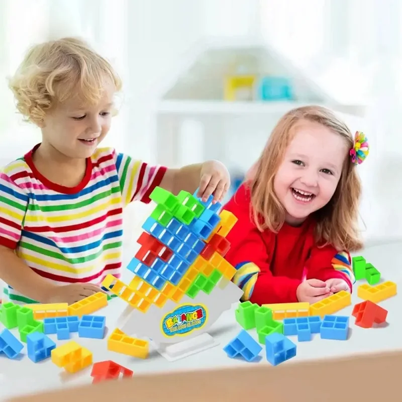 Wholesales 16pcs stacking blocks balance toys kids board games building toy balancing stacking toys for children