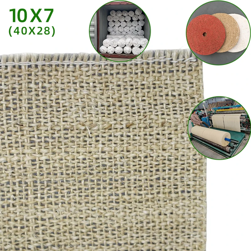 10x7, г/кв. М, натуральная сизальная ткань для кошек, Когтеточка, сизальная ткань для игрушек для домашних животных