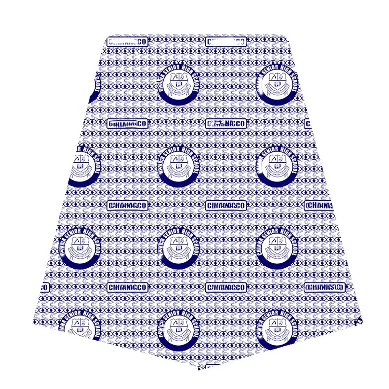 Africa President Election Customized Prints African Wax Fabric 100% Cotton