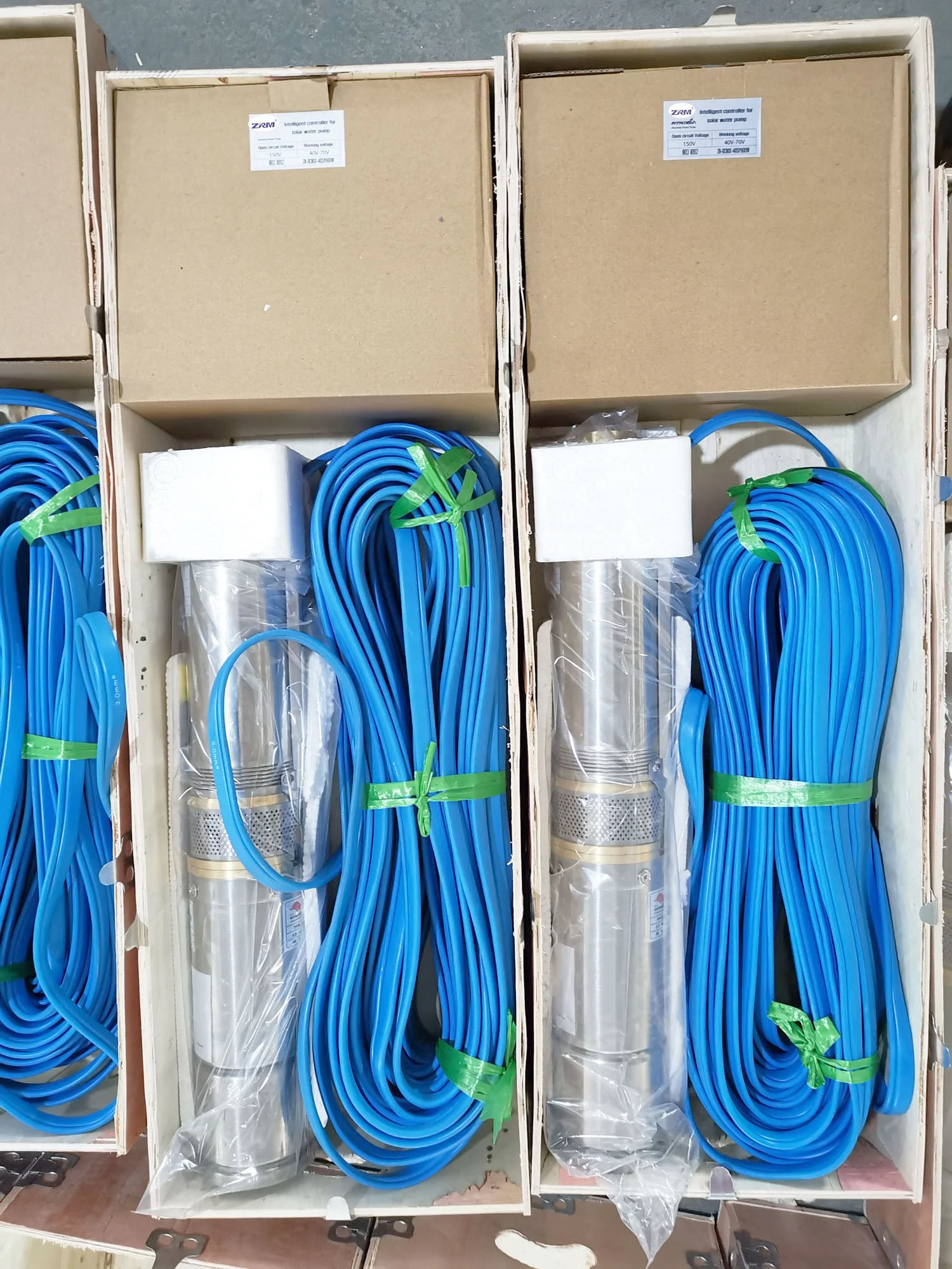 4DSS6-135-A220/D300-1500 4Inch 6M3/H 2HP AC DC Submersible Solar Powered Water Pumps Solar Submers Pump