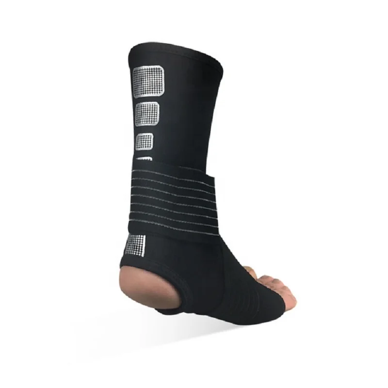 Hot Sale Ankle Brace Melenlt Breathable Ankle Support Brace Strap for Sports Protect