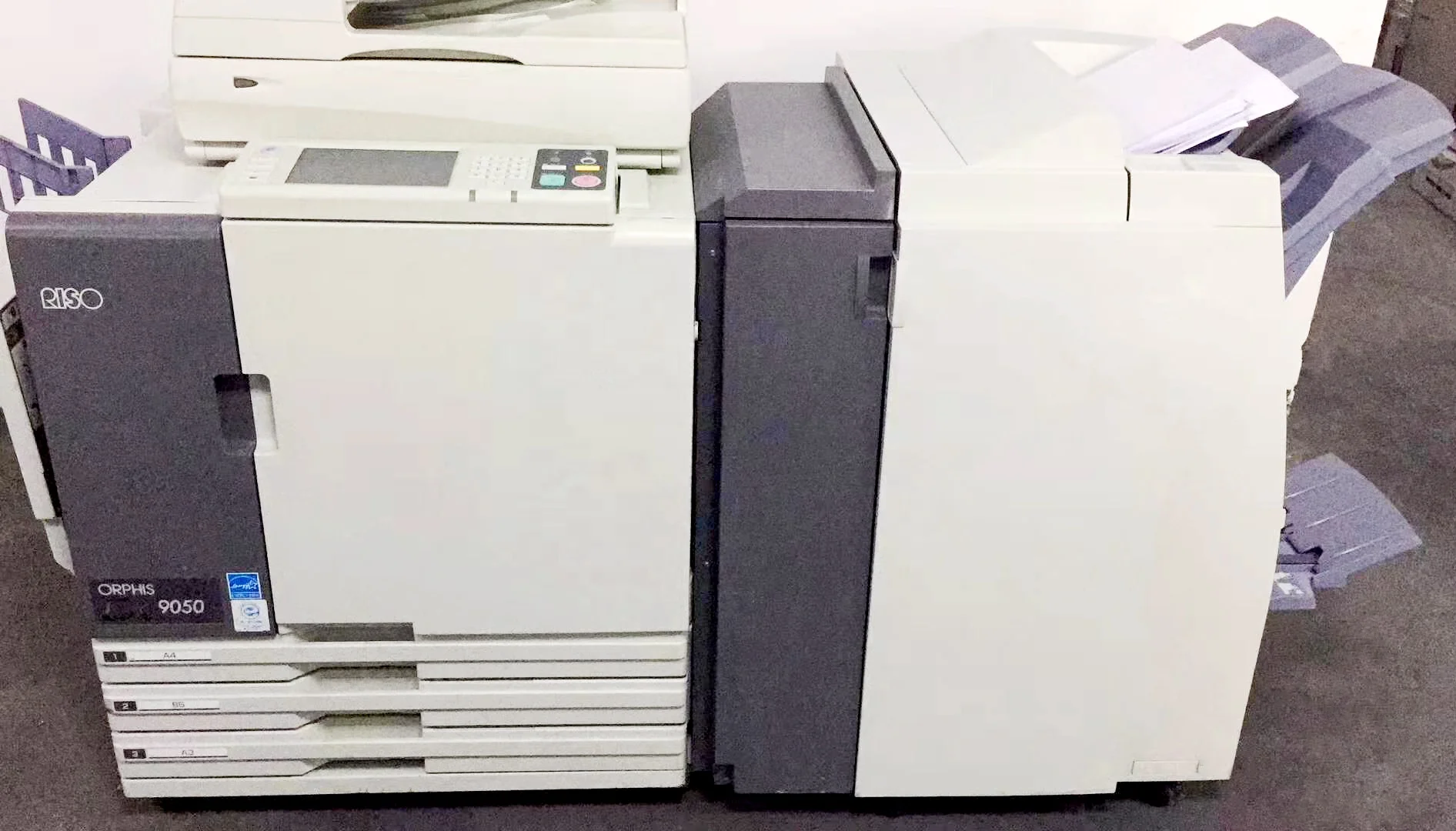 
Refurbished RISOs Comcolors EX9050 EX9000 machine Used Riso Inkjet Printer High-Speed CMYK A3 Photocopier good price 