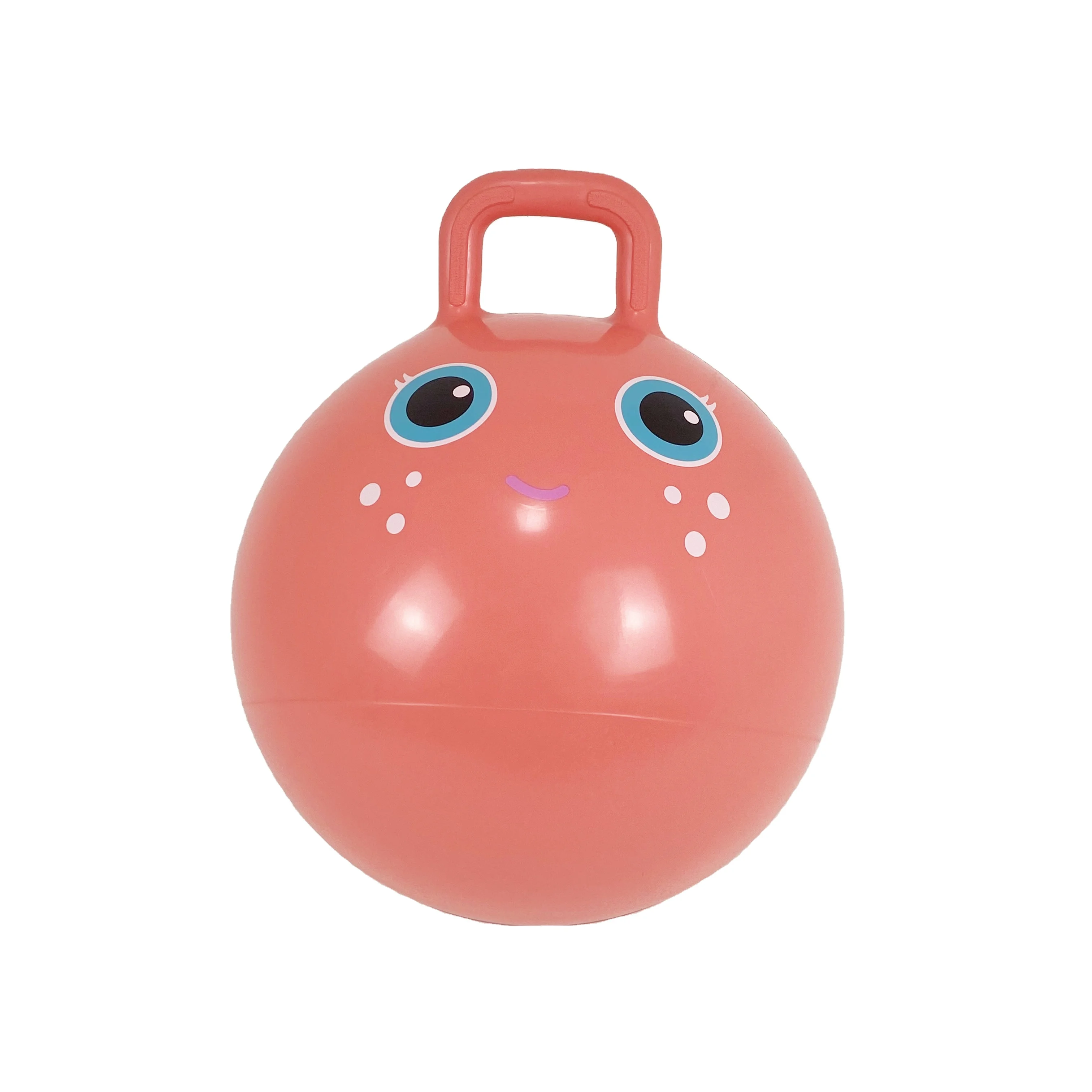 PVC Toy Jumping Ball with Handle 45cm Bouncy Hopping Ball