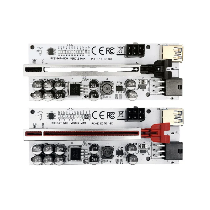 13 светодиодных ламп 10 конденсаторов Pci-e Райзер 16x V012 Pro Ver 012 макс. Плата расширения Pci Express GPU