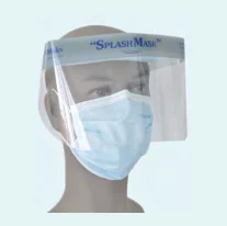 Hoe Selling EN 166 Face Protective Shield Plastic Dental Full Clear Disposable Face Shields Transparent