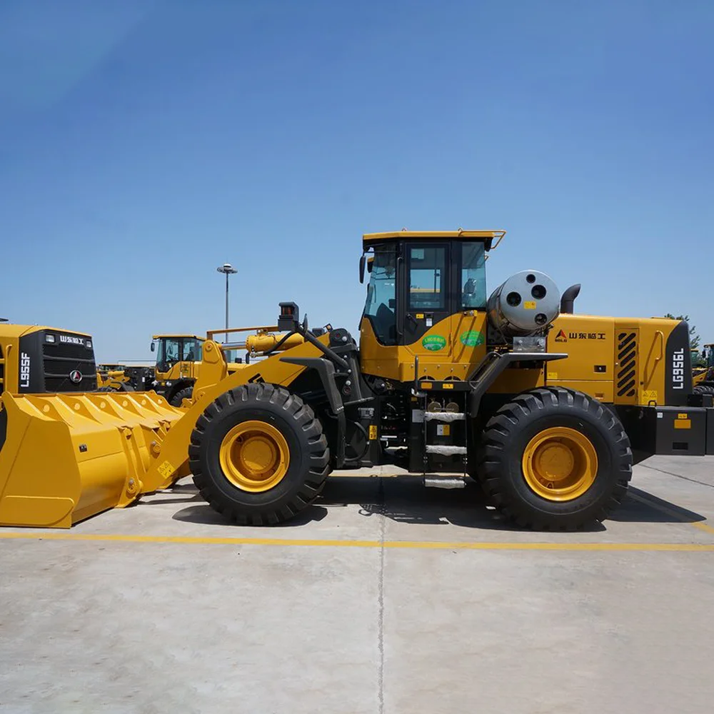 Chinese Brand SDLG 956L Diesel Loader Wheel Type Used Loader