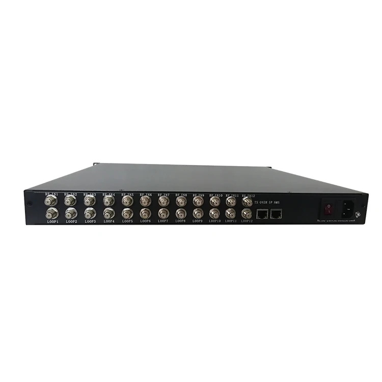 24ch HD H.264 IPTV Encoder with IP and ASI output for Digital Headend or OTT IPTV System