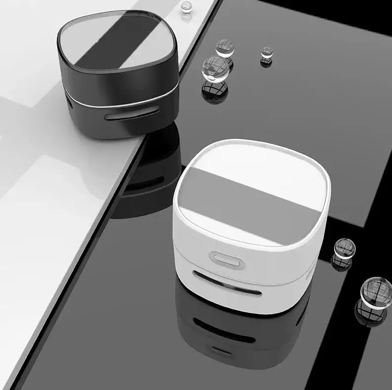 Office Desk Dust Tool Table Sweeper Bagless Mini Desktop Vacuum Cleaner Brush For Car Home Computer Sweeper Holiday Gift