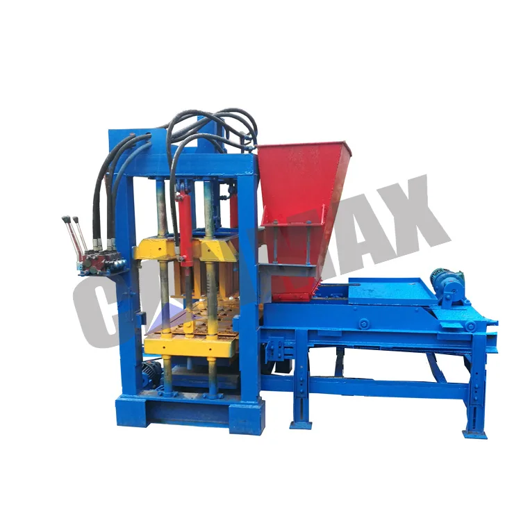 QT4-25 Hydraulic Interlocking Earth Block Hydraulic Press Automatic Senegal Brick Making Machine