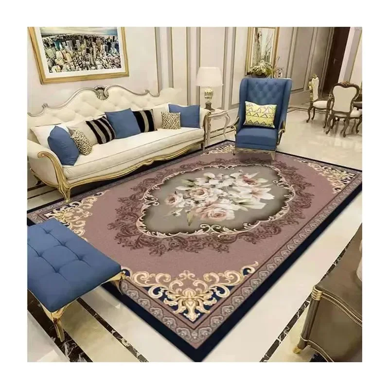 Velvet Rugs Boho Carpet Customized 3D Rugs Kitchen Floor Mat Persian Crystal Persian Living Room Crystal 8mm 2 Meters