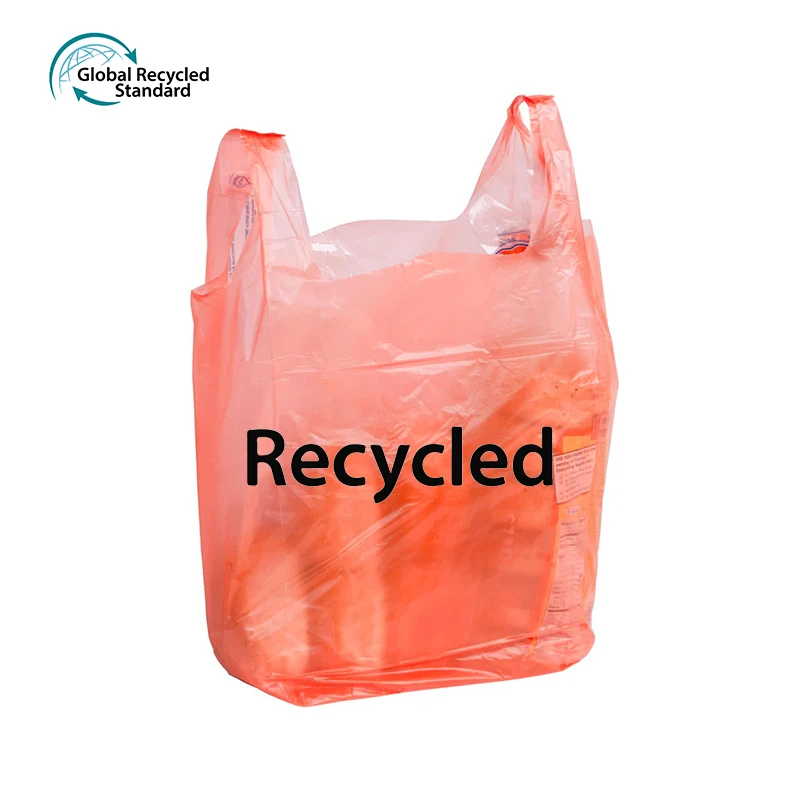 Thank You Bag Biodegradable Compostable Shopping T-shirt Bag