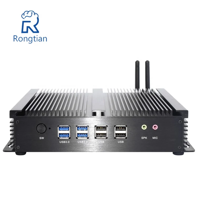 Linux Intel Core i5 4200U процессор 1,6 ГГц до 2,6 ГГц двухъядерный Windows 10 безвентиляторный промышленный мини-ПК