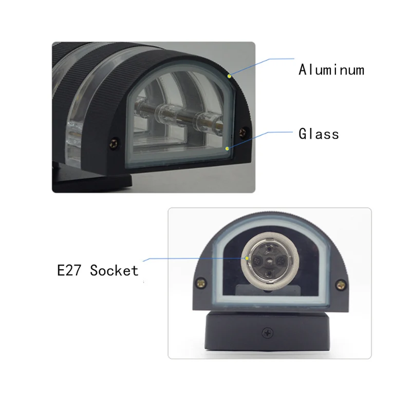 IP65 Modern Wall Light Outside Wall Mounted Exterior Fancy Fixtures Outdoor Waterproof Outdoor Wall Lamps
