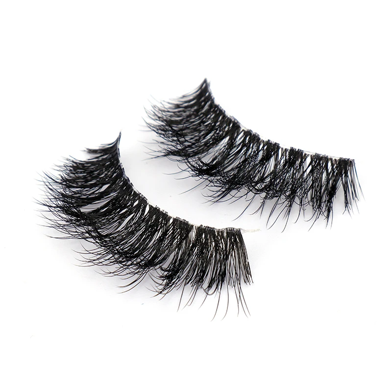 2023 New Style Makeup False Eyelashes Wholesale False Eyelashes Human Hair Lashes Private Label False Eyelashes Custom Packing